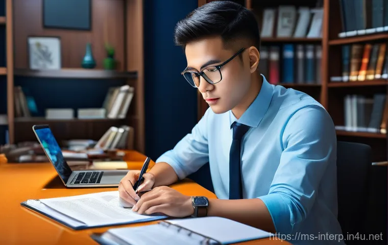 통역사 실무 경험 쌓기 - Here are three image generation prompts in English, crafted with detailed characteristics and adheri...