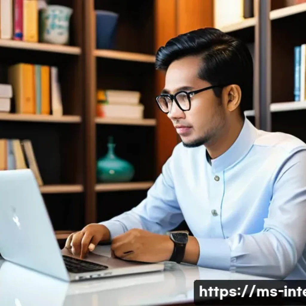 국제통역사 연봉 - **Prompt:** A vibrant, split-panel image contrasting two Malaysian translators. On the left, an in-h...